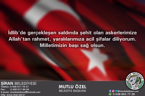 MİLLETİMİZİN BAŞI SAĞOLSUN.